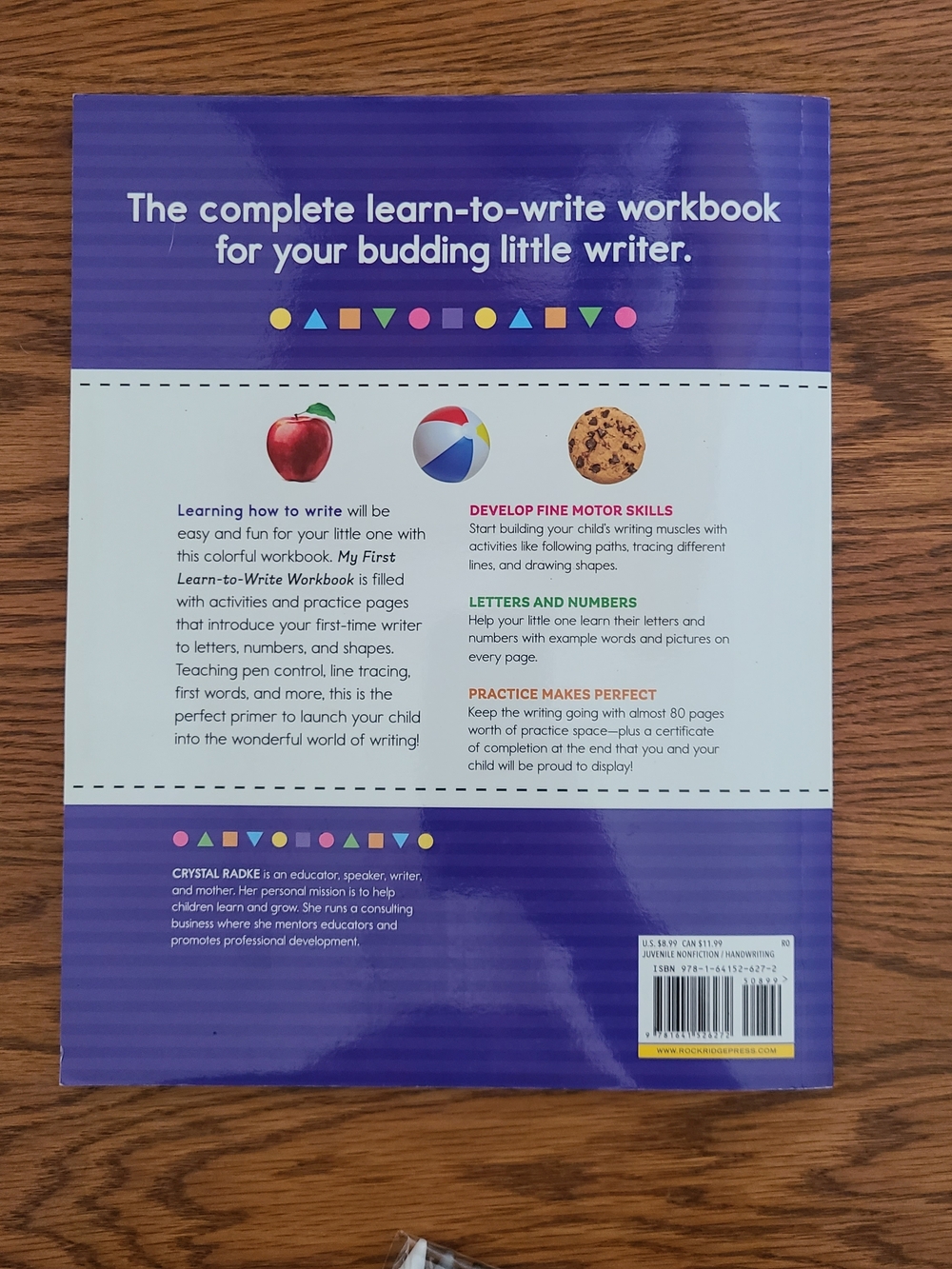 My First Learn-to-Write Workbook with Assorted Crayons - Picture 3 of 6